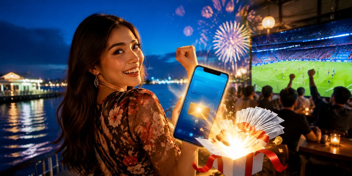 Pengguna bermain Blackjack menggunakan telefon mudah alih di platform pools